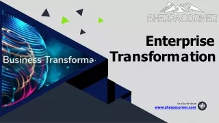 Strategic Shifts: Mastering Enterprise Transformation