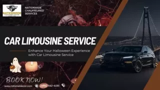 Enhance Your Halloween Experience with Car Limousine Service