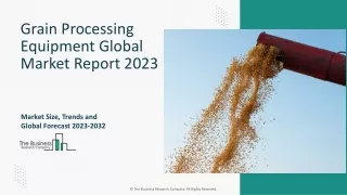 Grain Processing Equipment Market Overview, Analysis Through 2023-2032