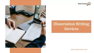 Dissertation Writing Services