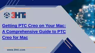 Getting PTC Creo on Your Mac A Comprehensive Guide to PTC Creo for Mac