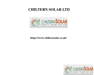 Solar Panels Aylesbury, chilternsolar.co.uk