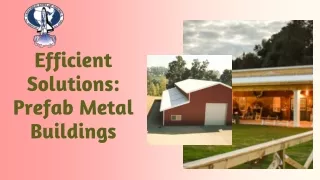 Buildings Constructed of Prefabricated Metal  Universal steel