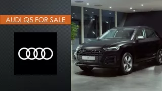 Audi Q5 for Sale