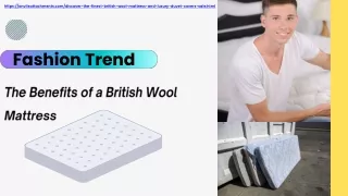 Natural Comfort: British Wool Mattress for Quality Rest