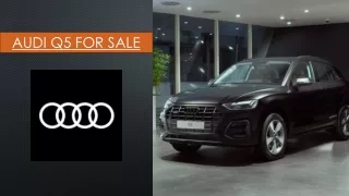 Audi Q5 for Sale