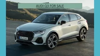 Audi Q3 for Sale