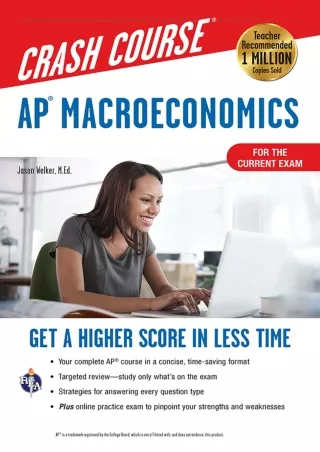 PDF/READ/DOWNLOAD PDF/READ/DOWNLOAD  AP® Macroeconomics Crash Course, Book   Onl