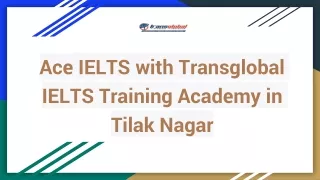 Best ielts Coaching In Tilak Nagar