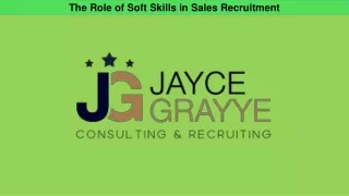 The Role of Soft Skills in Sales Recruitment