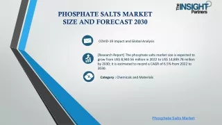 Phosphate Salts Market