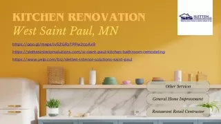 Kitchen Renovation Contractor West Saint Paul, MN