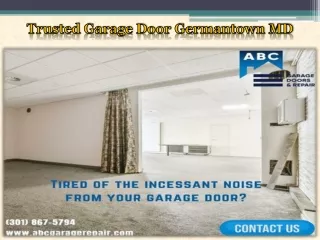 Trusted Garage Door Germantown MD