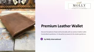 Premium Leather Wallet