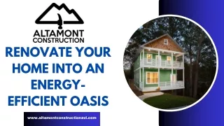 Altamont Construction AVL: Your Ultimate Destination for Home Renovation in Ashe