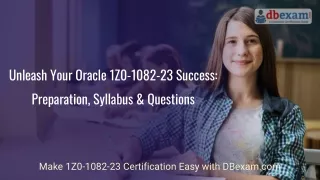 Unleash Your Oracle 1Z0-1082-23 Success: Preparation, Syllabus & Questions