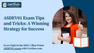 ASDEV01 Exam Tips and Tricks: A Winning Strategy for Success