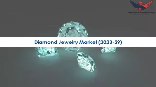 Diamond Jewelry Market Regional Analysis and Growth Prospects 2023