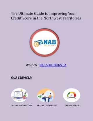 Credit Score Improvement in the Northwest Territories