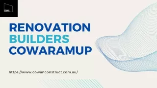 renovation builders Cowaramup