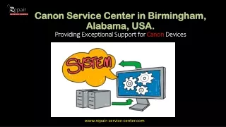 Canon Service Center in Birmingham, Alabama, USA