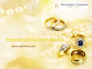 Stunning Wholesale Sterling Silver Earrings - www.rcjewelry.com