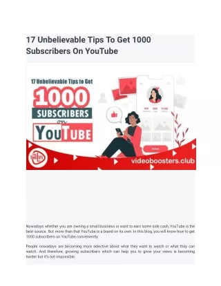 17 Unbelievable Tips To Get 1000 (2)