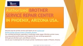 BROTHER SERVICE REPAIR CENTER IN PHOENIX, ARIZONA