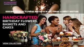 Send birthday flowers and gifts in Las Vegas