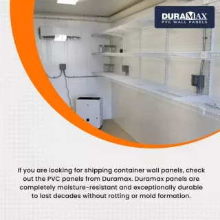 Shop for Shipping Container Wall Panels from Duramax for Quality and Affordabili