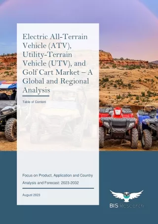 Electric ATV UTV and Golf Cart Market