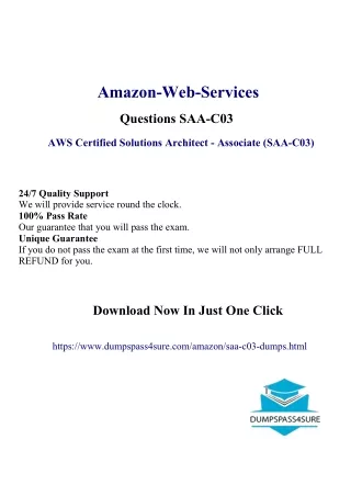 Wondering About Pass4Sure SAA-C03 Study Guide Success Stories?