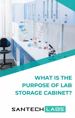 What is the purpose of lab storage cabinet