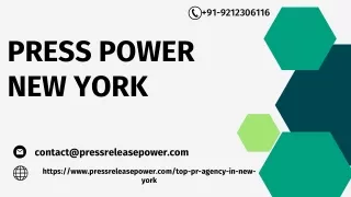 PRESS POWER NEW YORK