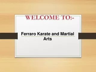 Ferraro Karate and Martial Arts