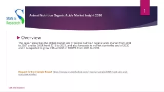 Animal Nutrition Organic Acids Market