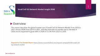 Small Cell 5G Network Market