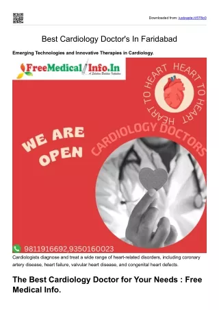 Best 10 Cardiology Doctor In Faridabad