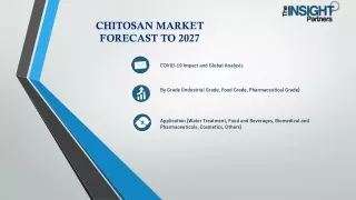 Chitosan Market Key Drivers, Growth And Opportunities 2027