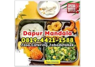 WA 0819-4421-1588 Aneka Catering Depok Baktijaya