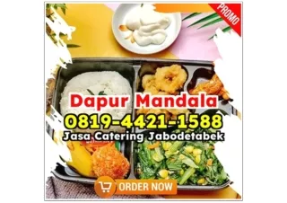 WA 0819-4421-1588 Berkat Catering Depok Kemirimuka