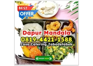 WA 0819-4421-1588 Biaya Catering Depok Sukmajaya