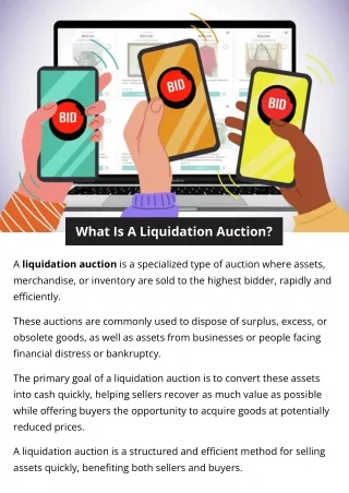 What Is A Liquidation Auction?