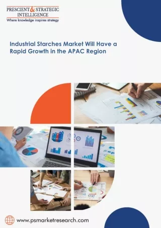 Industrial Starches Market Trends Segment Analysis and Future Scope