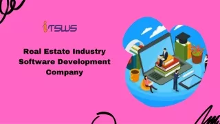 Real Estate Industry Software Development Company