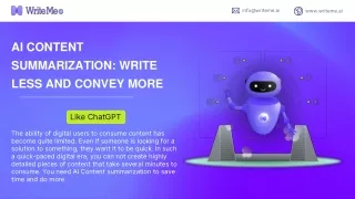 AI CONTENT SUMMARIZATION (1)