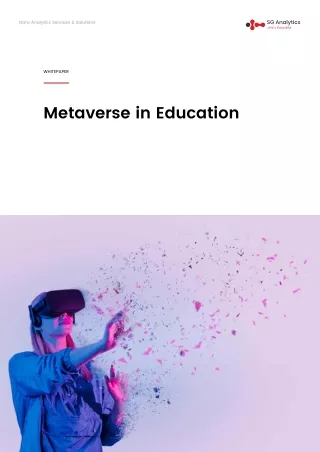 Metaverse in Education