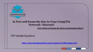 Ace the N10-008 Exam Dumps with a 10% Discount - Only at Pass4Sure!