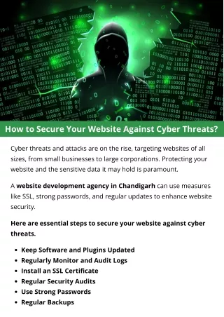 How to Secure Your Website Against Cyber Threats?