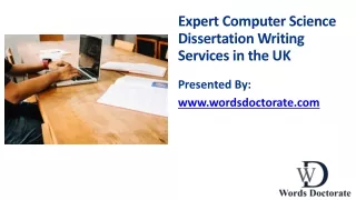 Computer Science Dissertation Writing Services in Nelson, New zeland